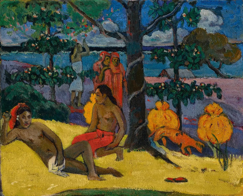 Kvinden med mangoer II - Paul Gauguin