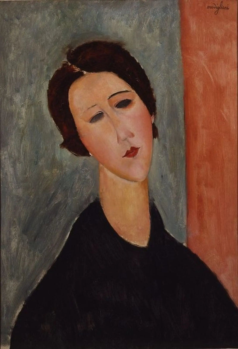 Den brune kvinde - Amedeo Modigliani