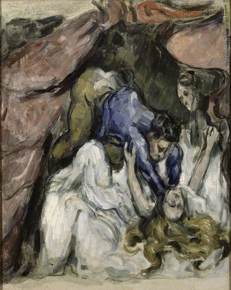 Den kvinde, der blev kvalt - Paul Cézanne