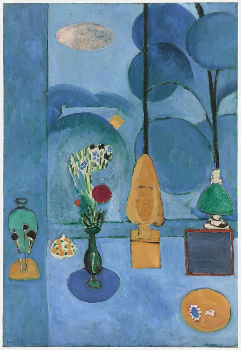 Det blå vindue - Henri Matisse