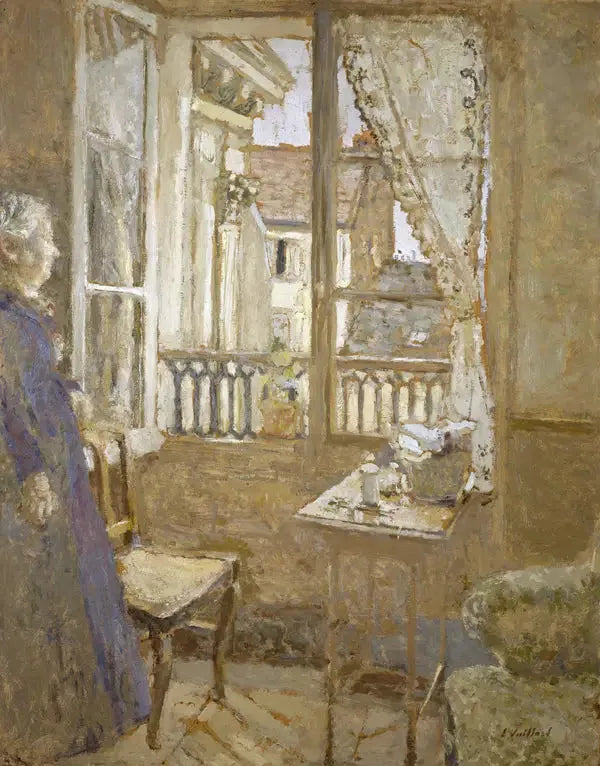 Det åbne vindue - Édouard Vuillard