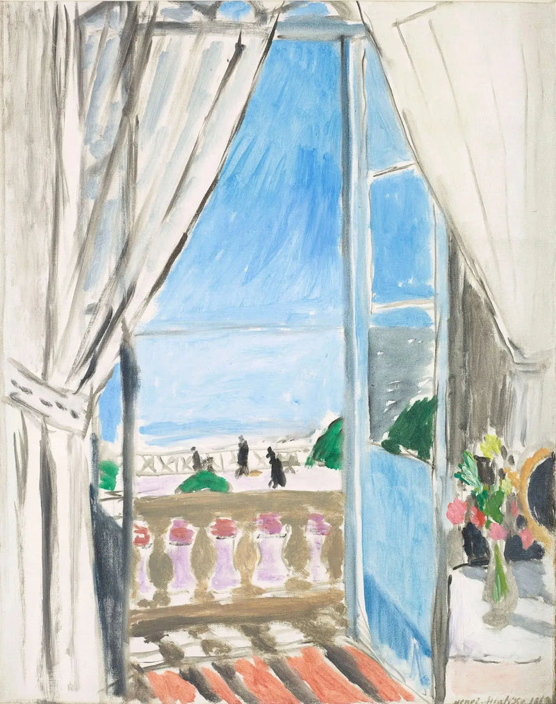 Det åbne vindue - Henri Matisse