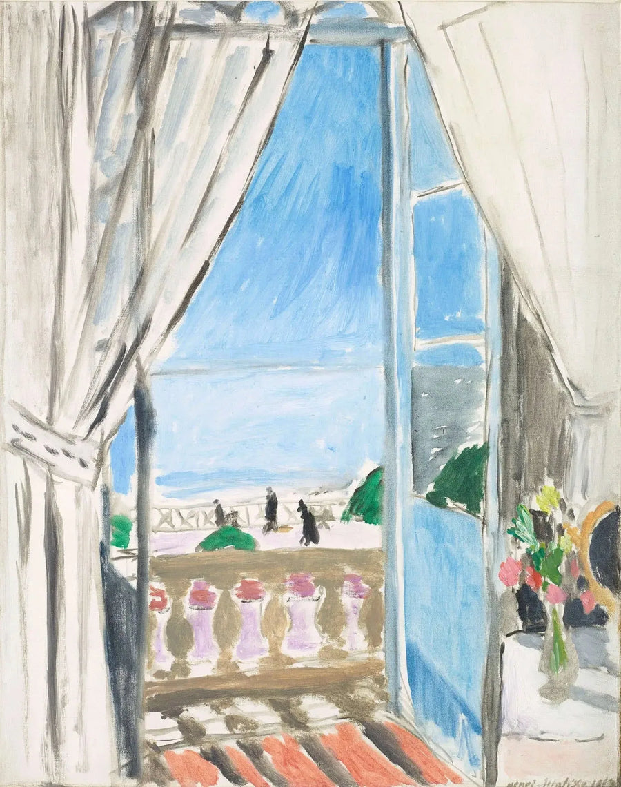 Det åbne vindue - Henri Matisse