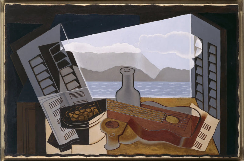 Det åbne vindue - Juan Gris
