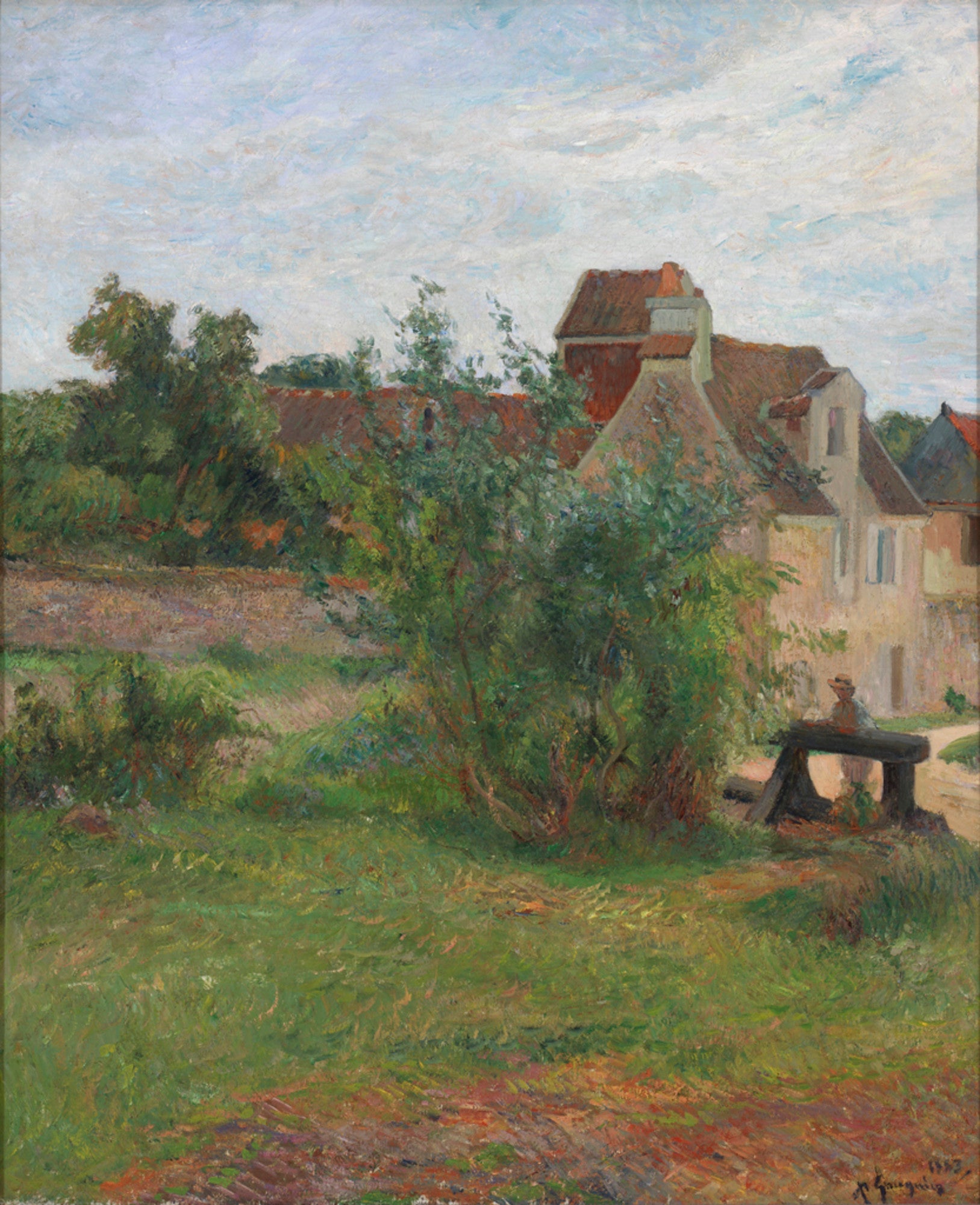 Busagnygården i Osny - Paul Gauguin
