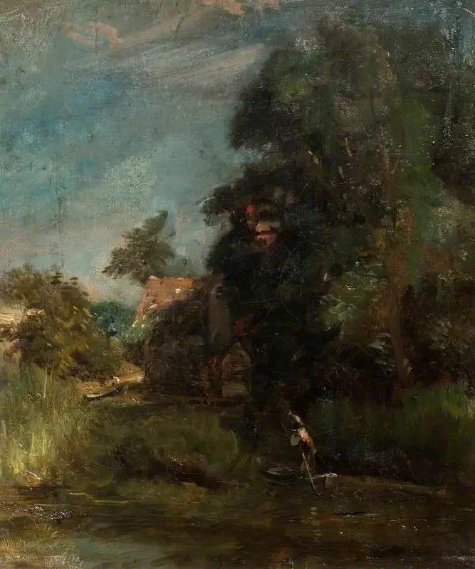 La Ferme de la Vallée (skitse) - John Constable