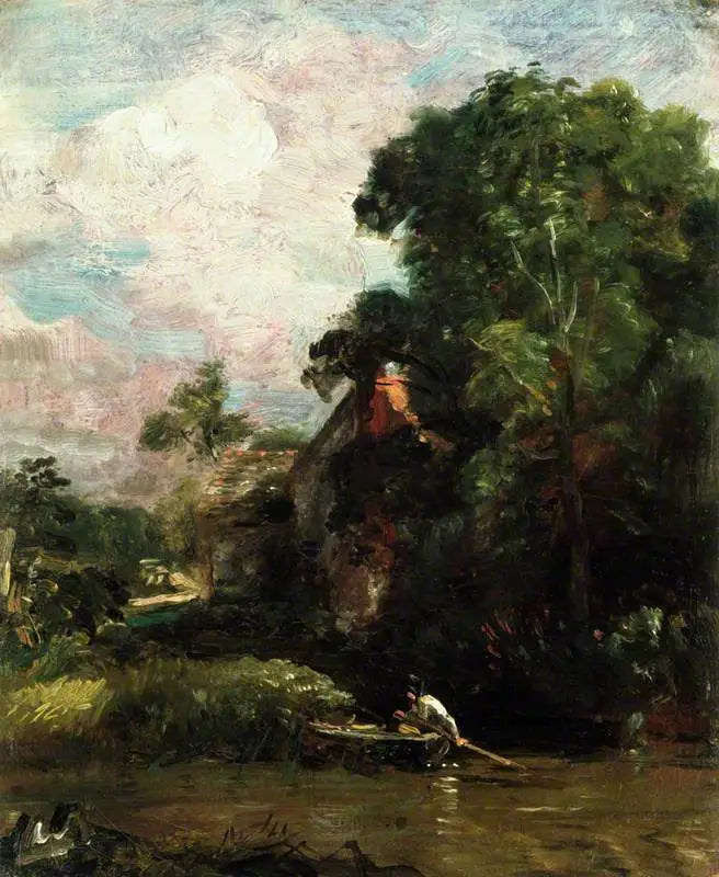 La Ferme de la Vallée (skitse) - John Constable