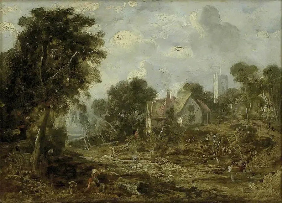 La ferme Glebe - John Constable