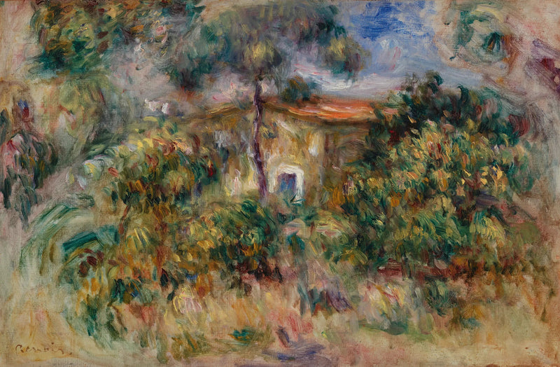 Gården - Pierre-Auguste Renoir