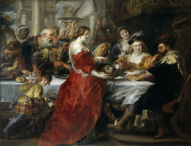 Hérodes fest - Peter Paul Rubens