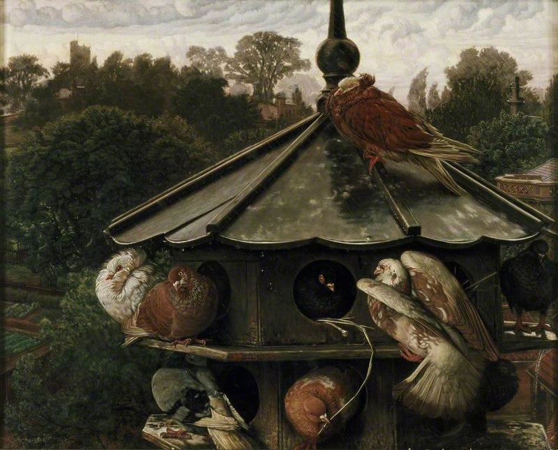 Sankt Swithin-festen (Løvehuset) - William Holman Hunt