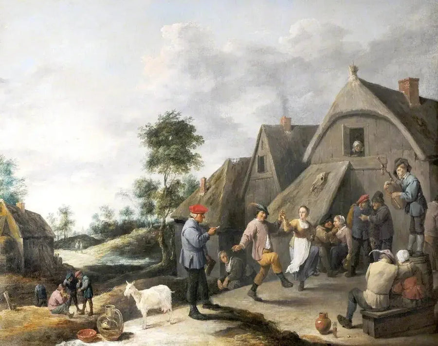 Landsbyfesten - David Teniers den Yngre