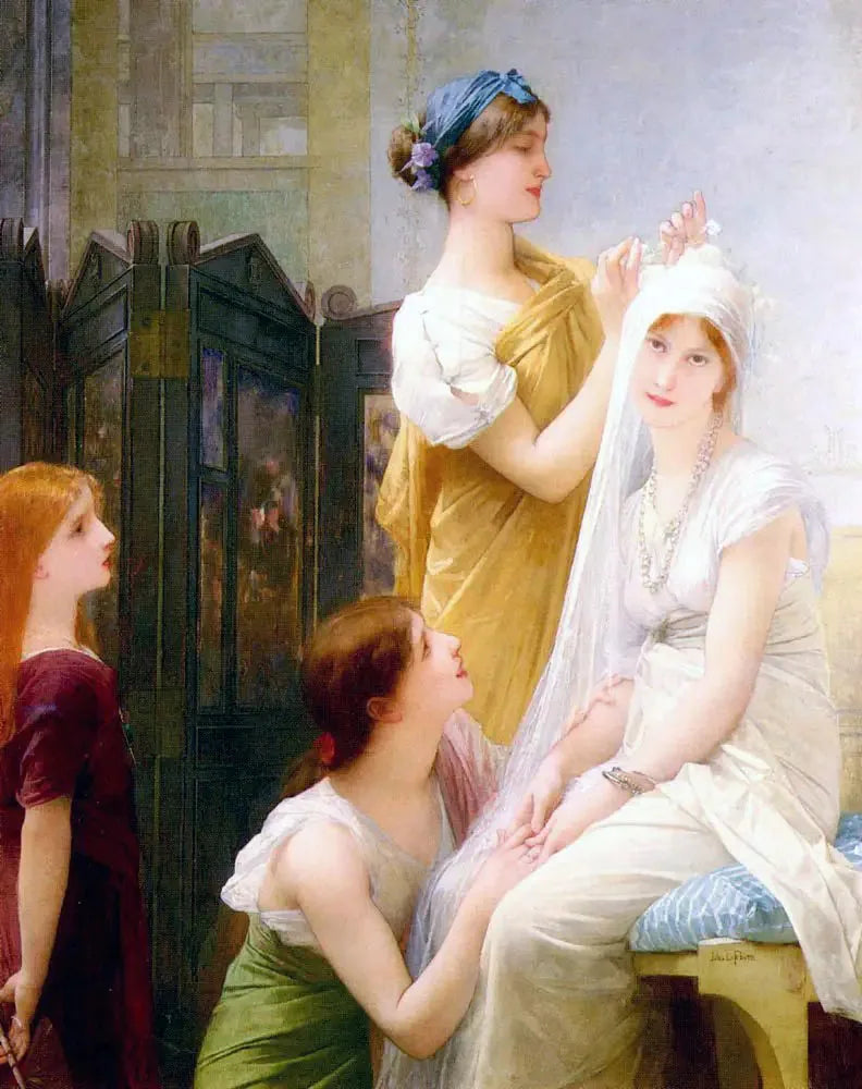 La Fiancée - Jules Lefebvre