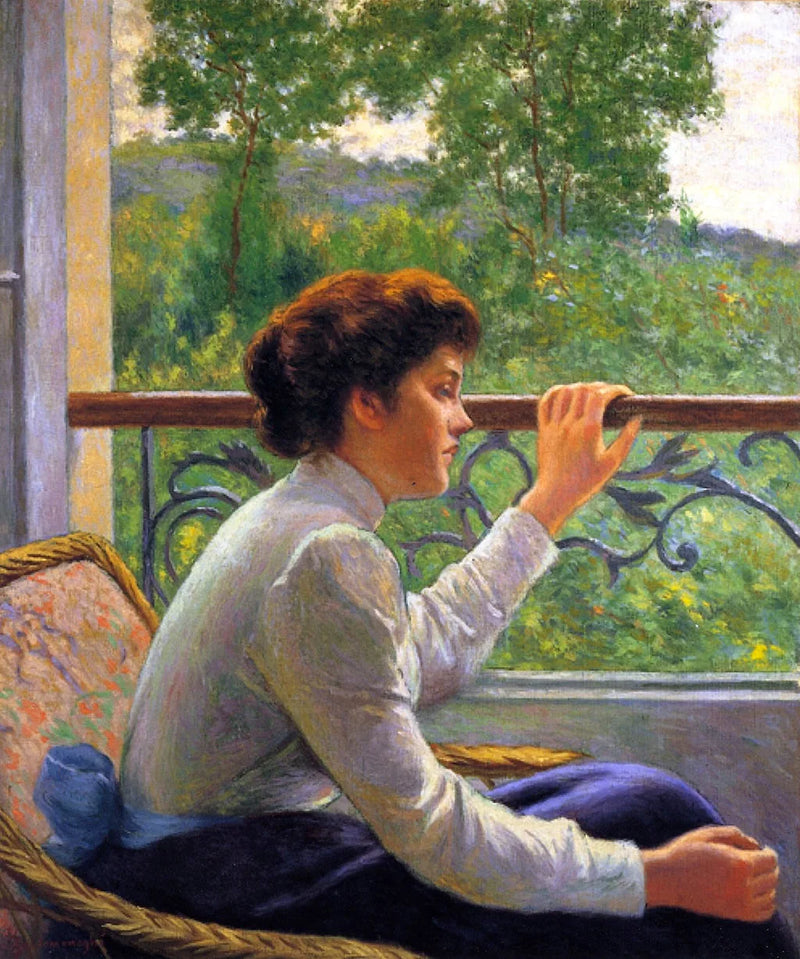 Pigen ved vinduet - Federico Zandomeneghi