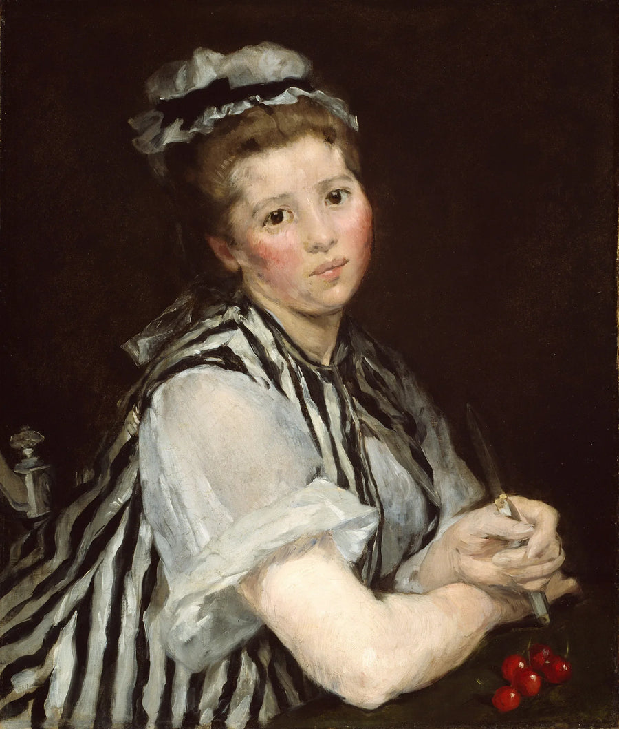 Pigen med kirsebærene - Eva Gonzalès
