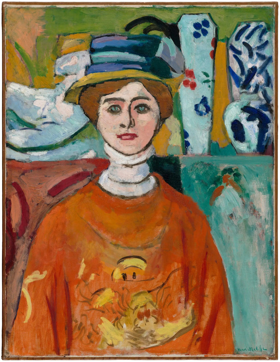 Pigen med de grønne øjne - Henri Matisse
