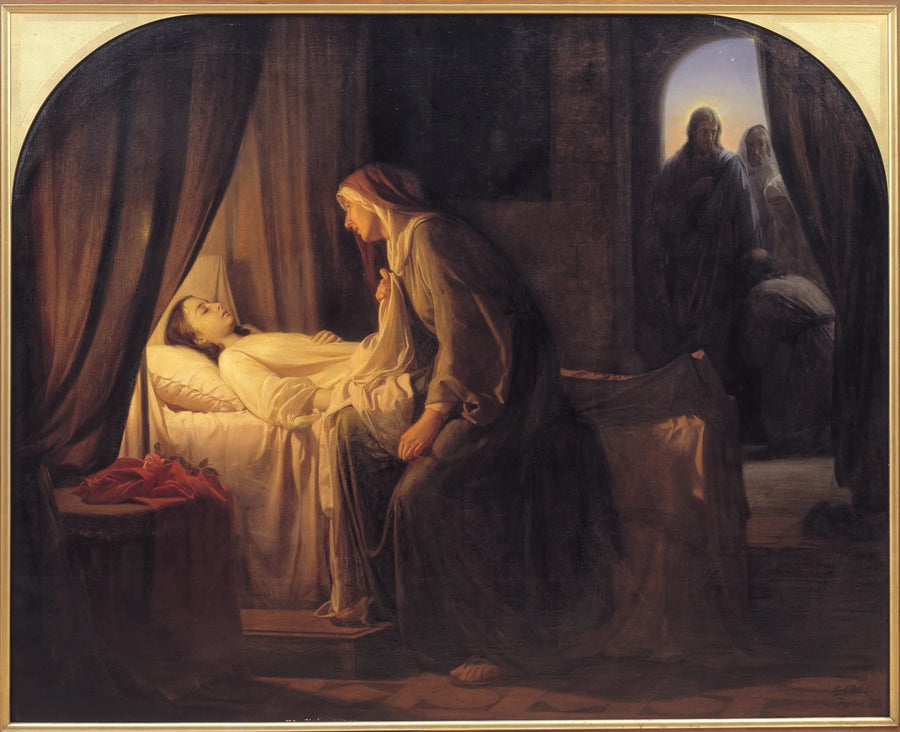 Jairo's datter - Carl Heinrich Bloch