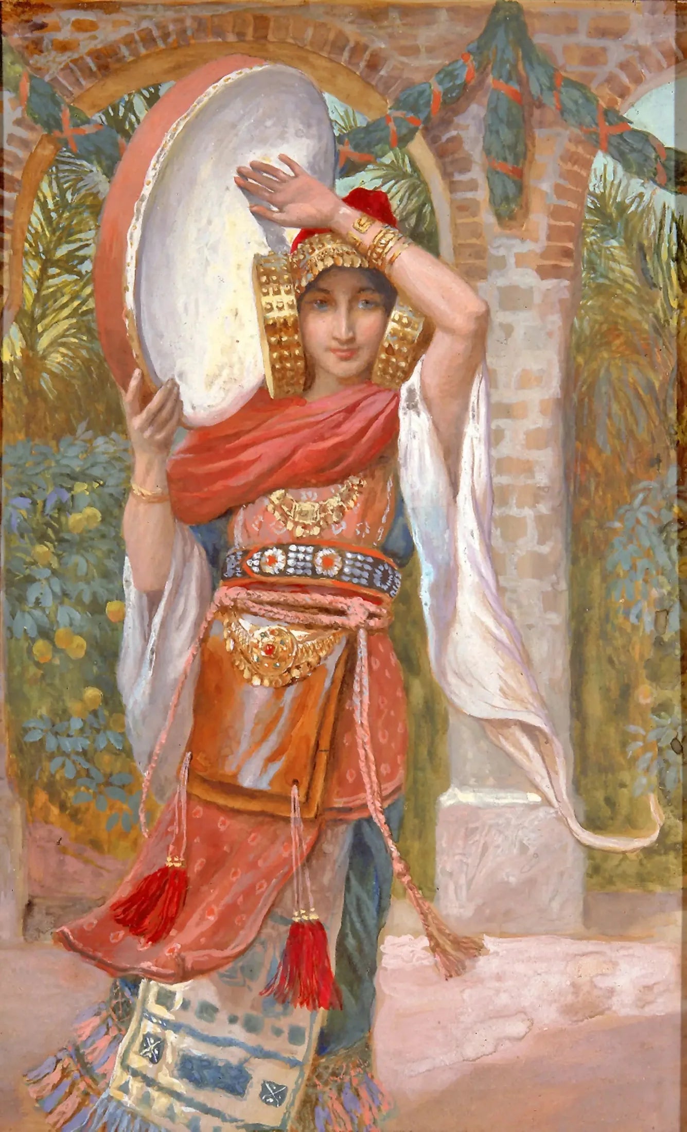 La fille de Jephté - James Tissot image 1 tableau peint à l’huile sur toile