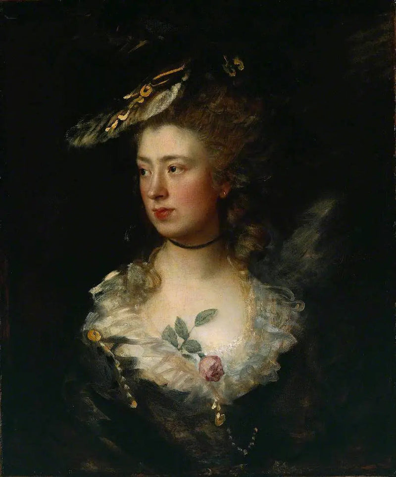 Kunstnerens datter, Marie - Thomas Gainsborough