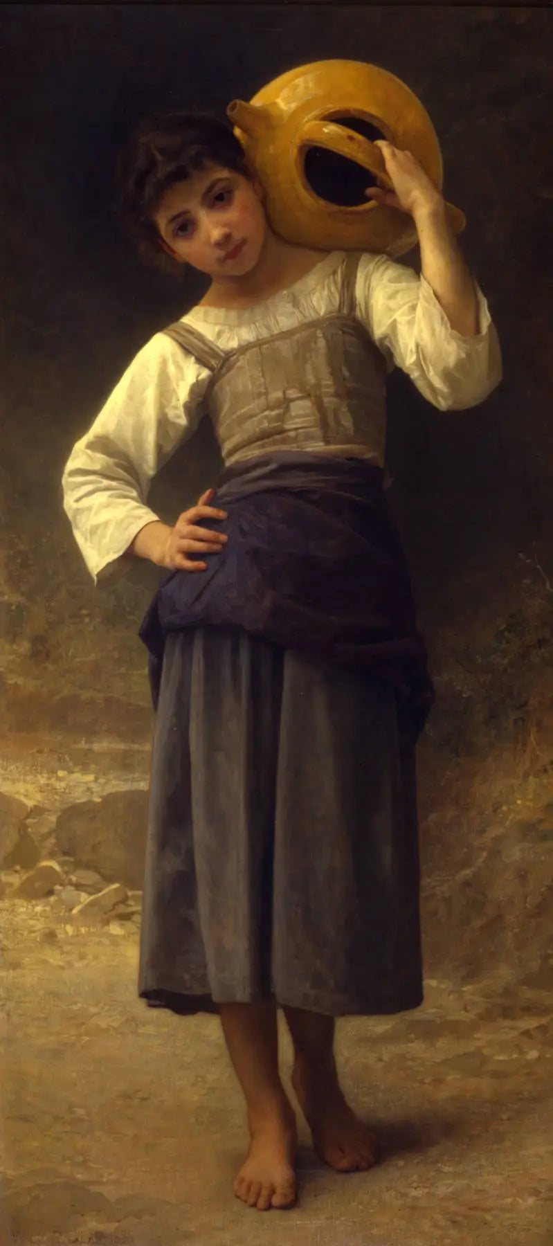 Vandets pige - Bouguereau