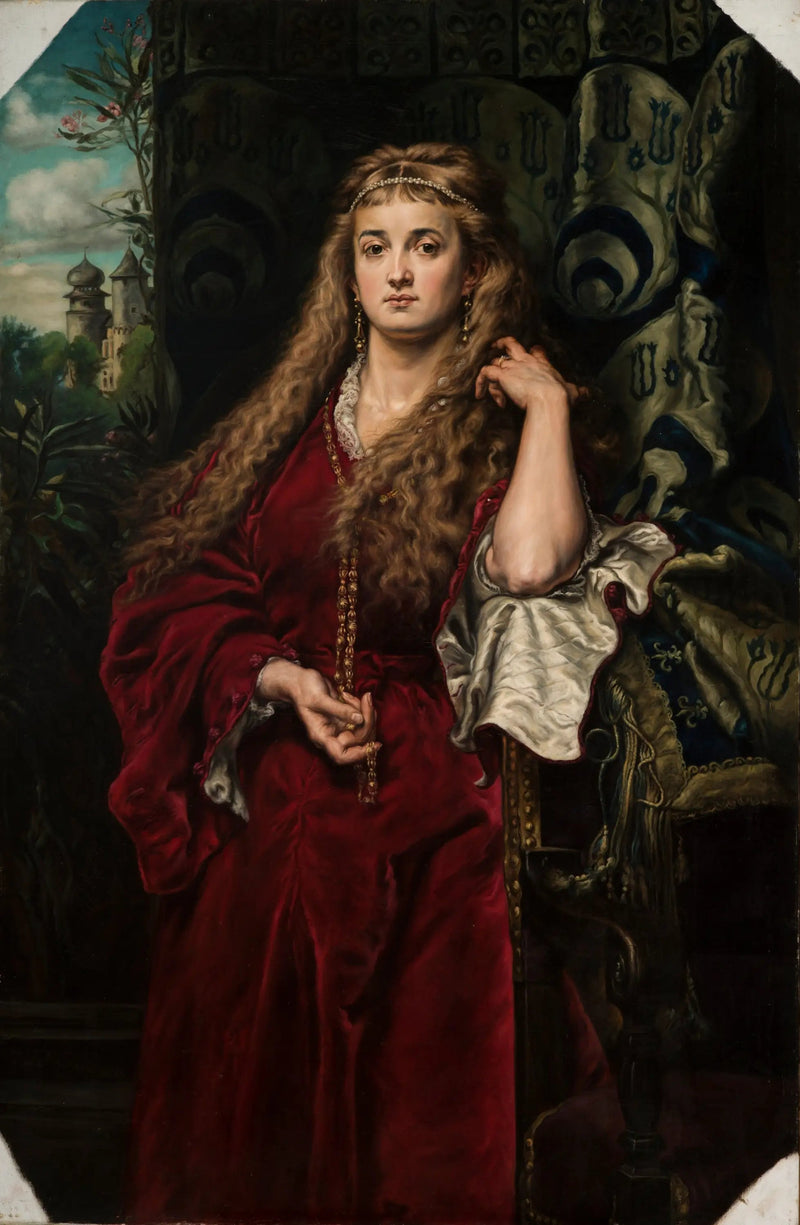 Pigen af herregårdsmanden - Jan Matejko