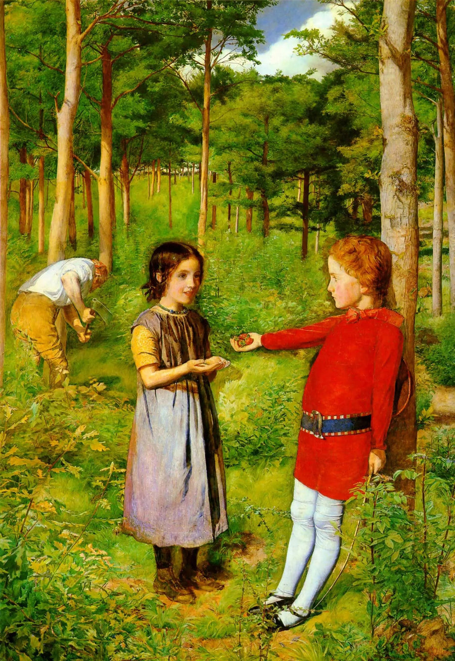 Skovmandens Datter - John Everett Millais