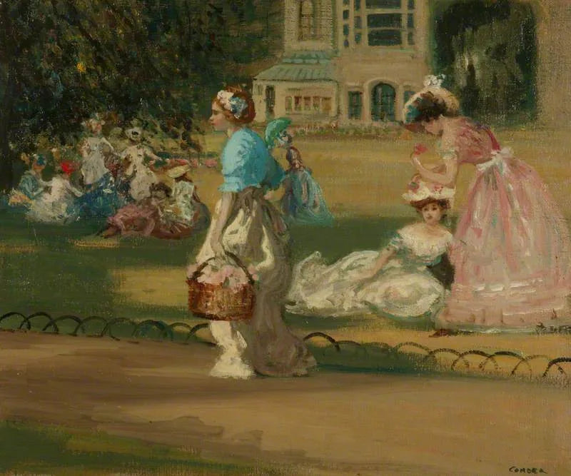 Havejerskens datter - Charles Conder