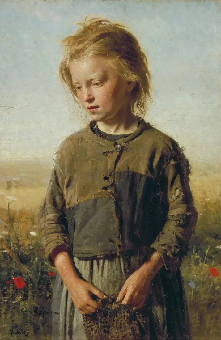 Pigeen fra fiskeren - Ilya Repin