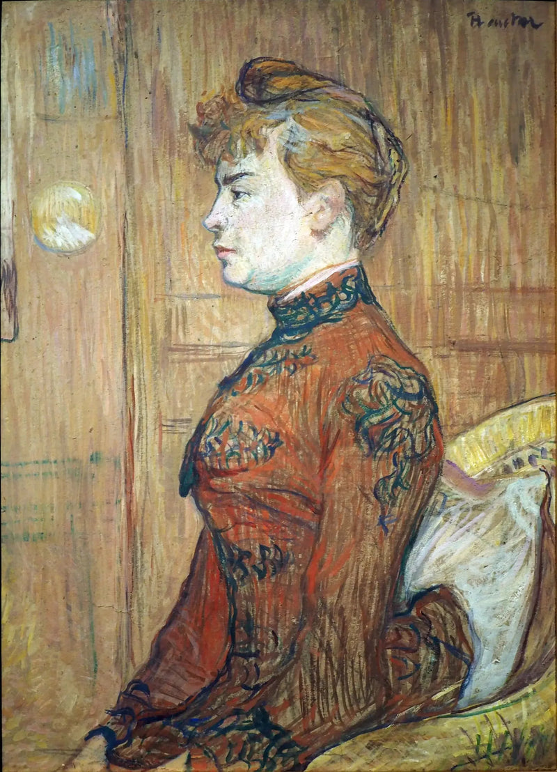 Byens sergents datter - Henri de Toulouse-Lautrec