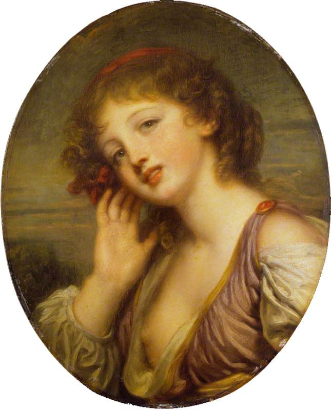 Pigen, der lytter - Jean-Baptiste Greuze