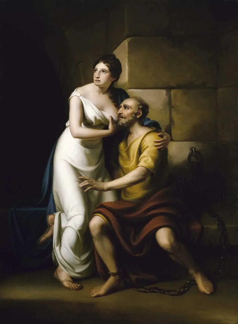 Den romerske pige - Rembrandt Peale