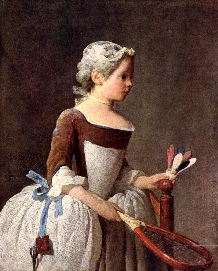 Pigen bag rattet - Jean Siméon Chardin