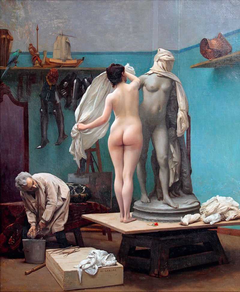 Aftenens afslutning - Jean-Léon Gérôme