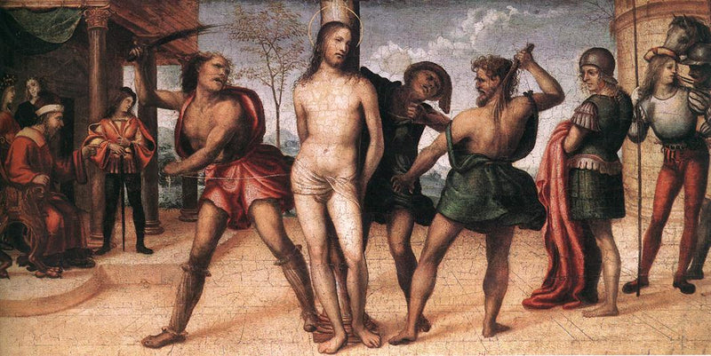 Flagellationen af Kristus - Il Sodoma (Giovanni Antonio Bazzi)
