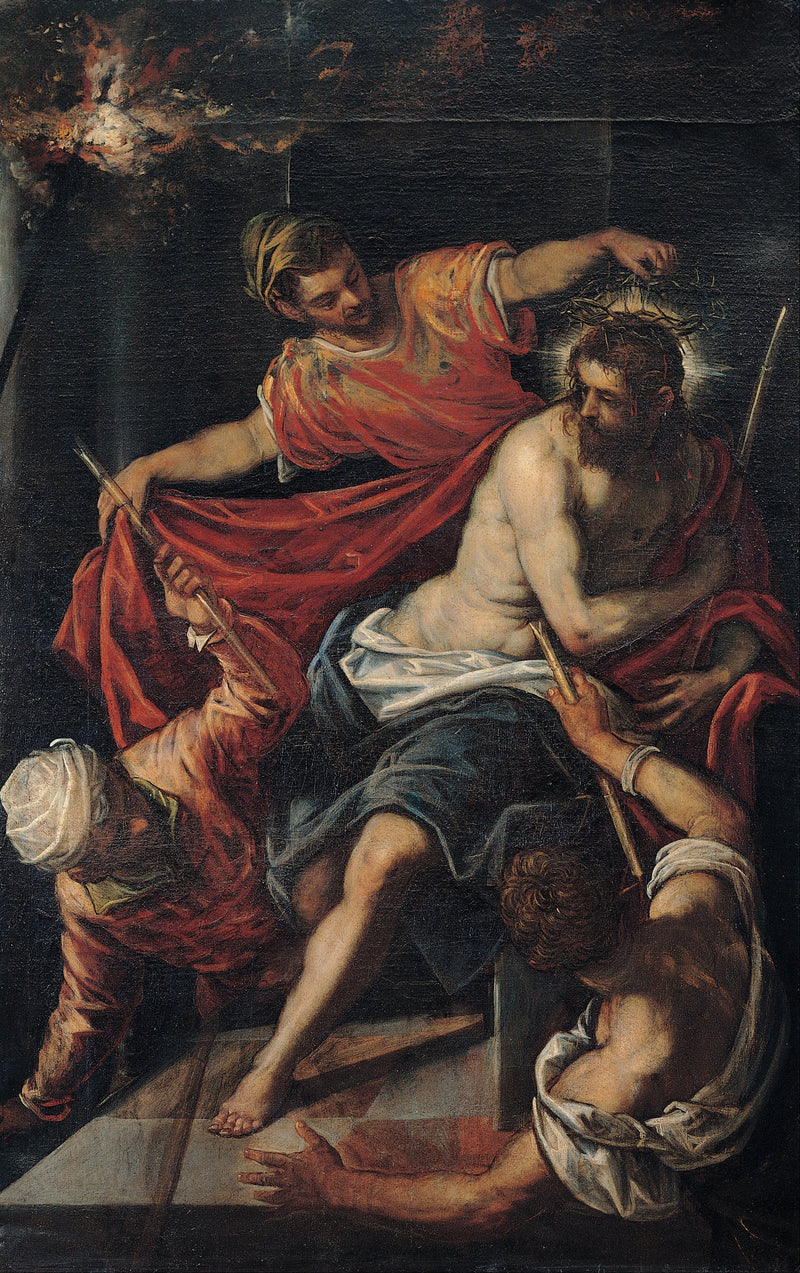 Kristi piskning - Jacopo Tintoretto