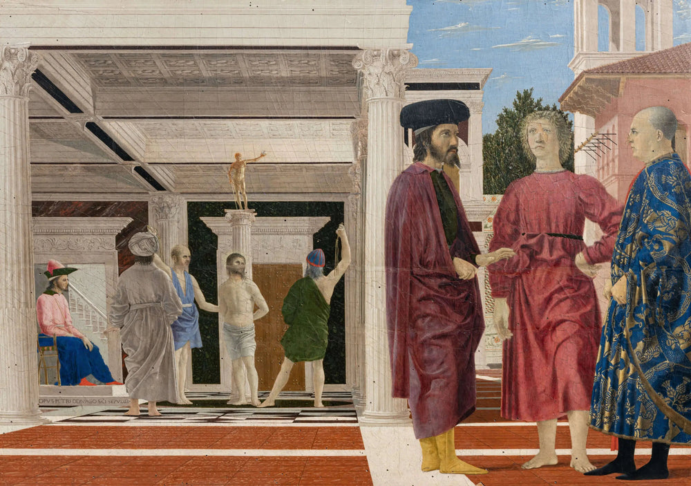 La Flagellation du Christ - Piero della Francesca - Alpha Reproduction