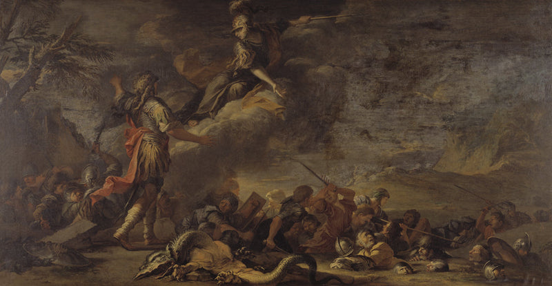 La fondation de Thèbes - Salvator Rosa