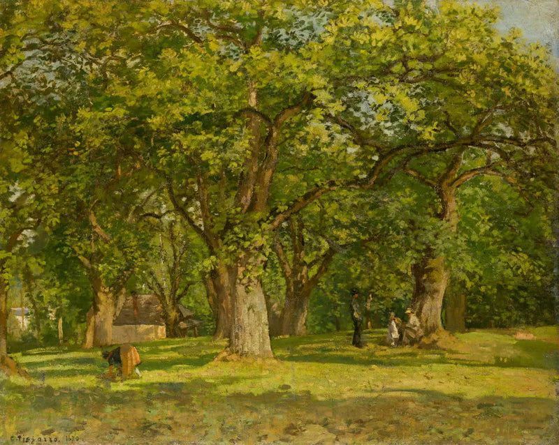 Skoven - Camille Pissarro