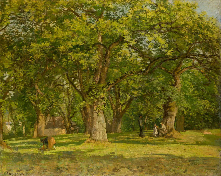 Skoven - Camille Pissarro