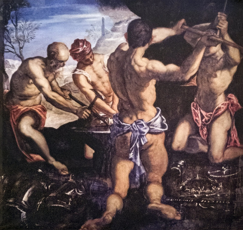 Vulcains smedje - Jacopo Tintoretto