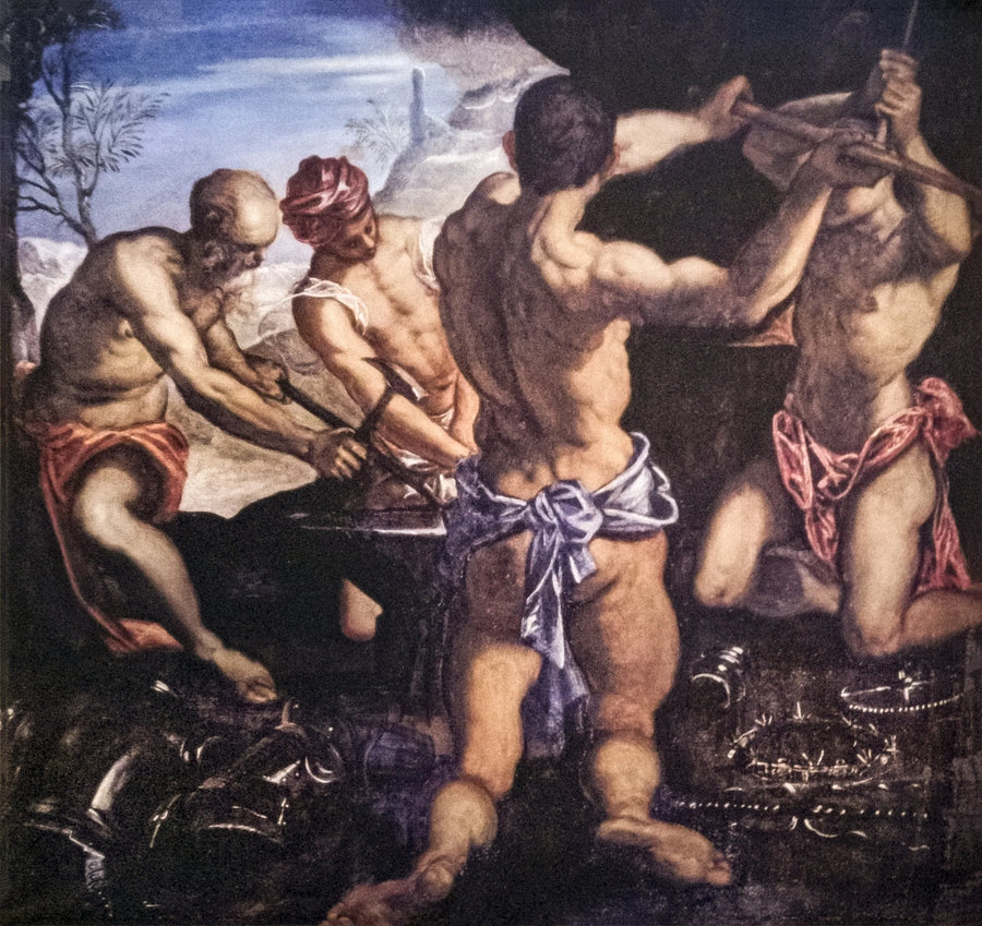 Vulcains smedje - Jacopo Tintoretto