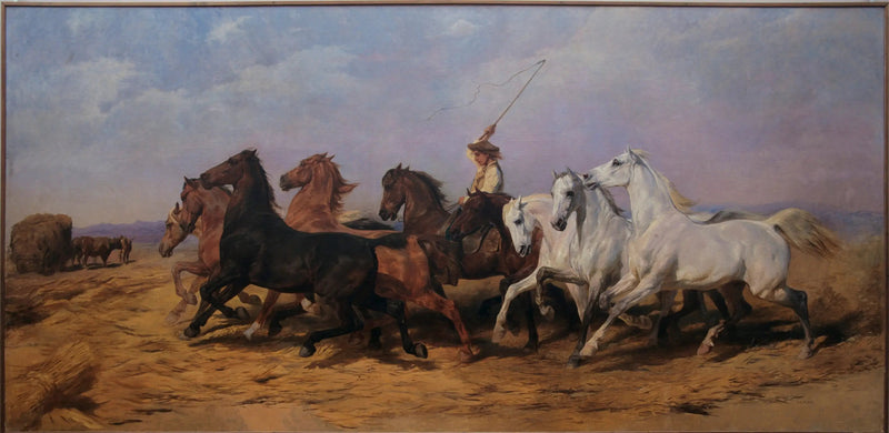 La Foulaison du blé en Camargue - Rosa Bonheur