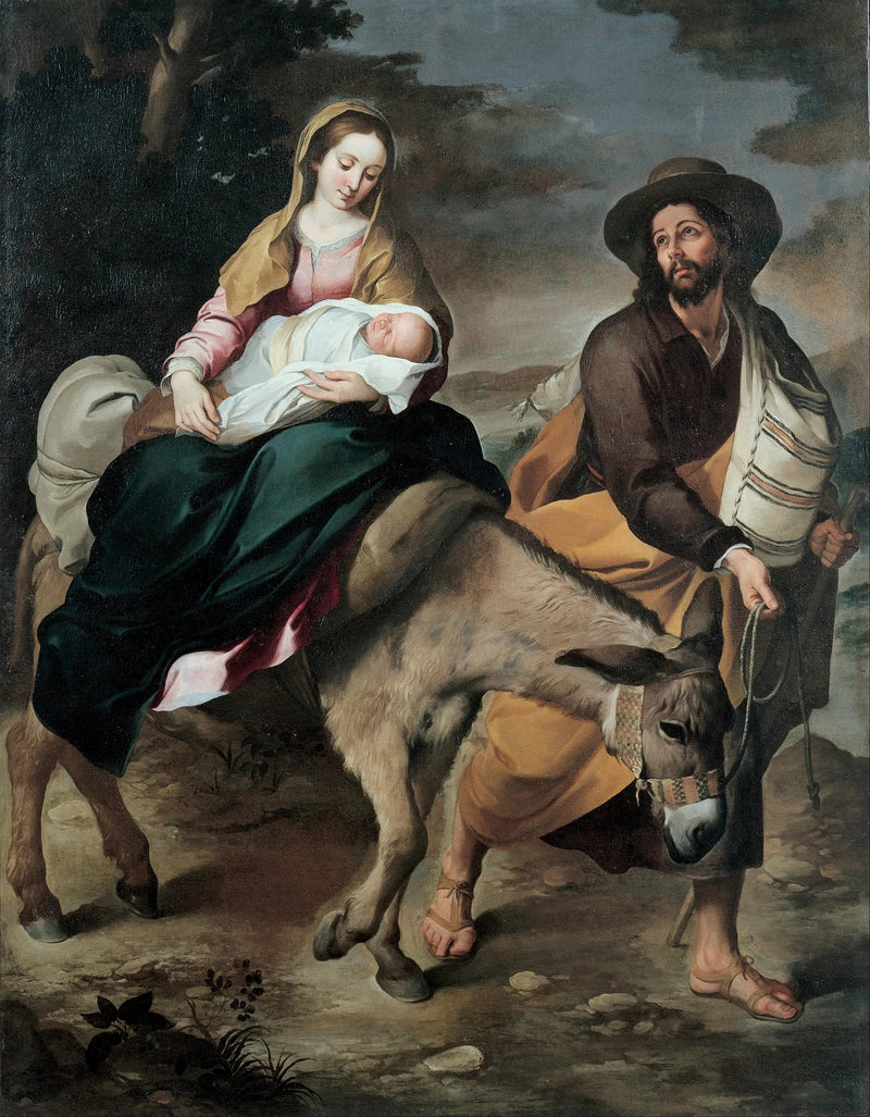 Flugten til Egypten - Bartolomé Esteban Murillo