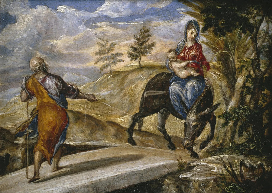 Flugten til Egypten - El Greco