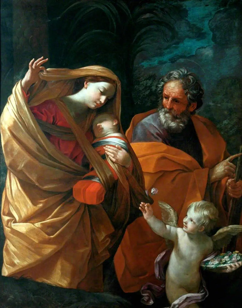 Flugten til Egypten - Guido Reni
