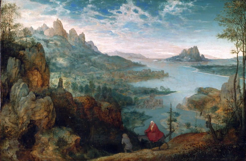 Flugten til Egypten - Pieter Brueghel den Ældre
