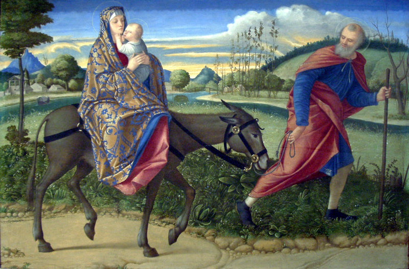 Flugten til Egypten - Vittore Carpaccio