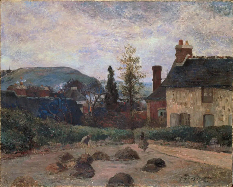 Røgen fra jorden - Paul Gauguin