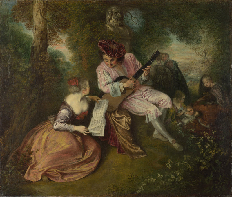 Kærlighedens Serie - Antoine Watteau