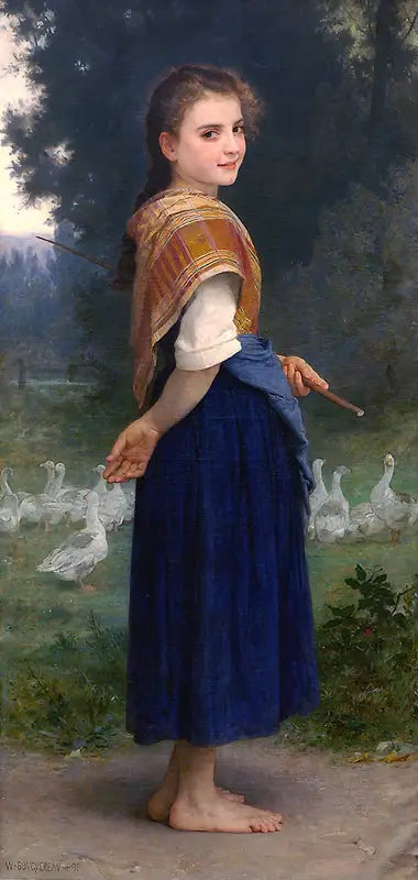 Gåsepigen - Bouguereau